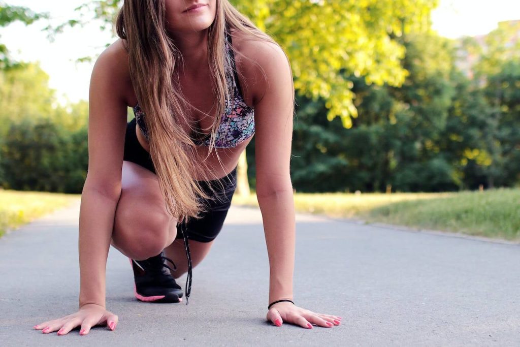 Beginnen met hardlopen en rekken en strekken