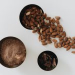 magnesium in voeding van cacao en amandelen