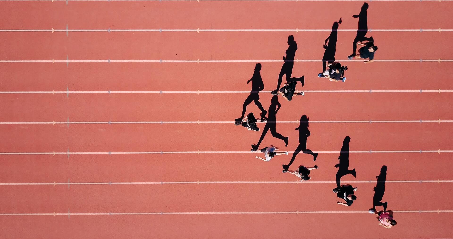 hardlopen door een groep mensen is een van de beste sporten om af te vallen