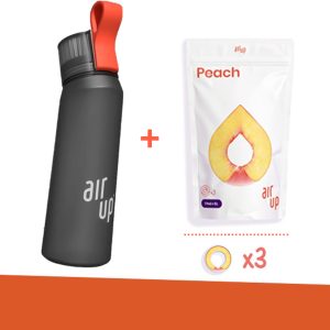 Air Up drinkfles starterskit 650ml antraciet