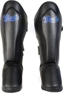 Gladts kickboks scheenbeschermers classic blue