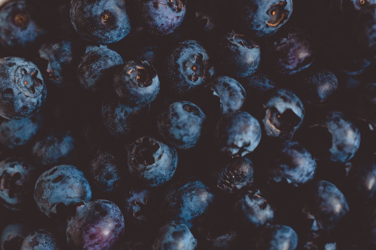 zwarte bessen is een soort fruit met veel vezels