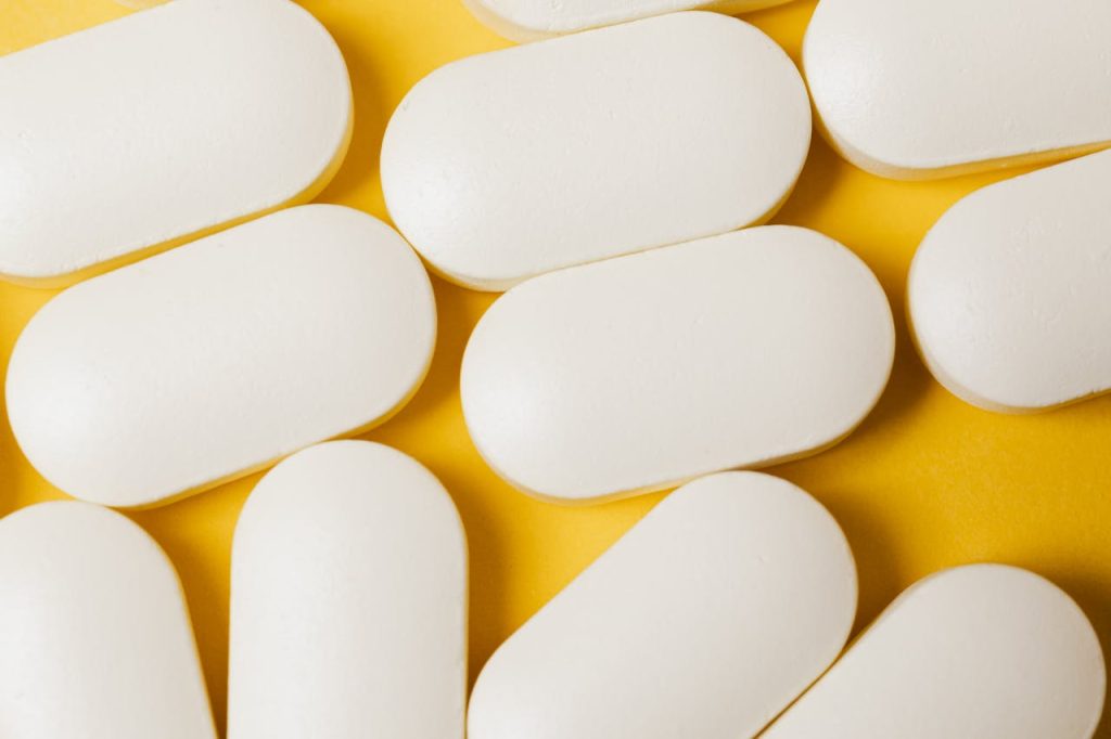 witte tabletten magnesium