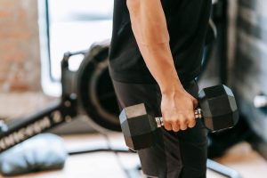 Bent over two dumbell row